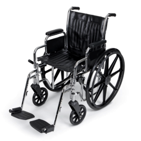 Wheelchair w/footrest ** $85.00/month $45.00
(Friday - Monday, pick up only)